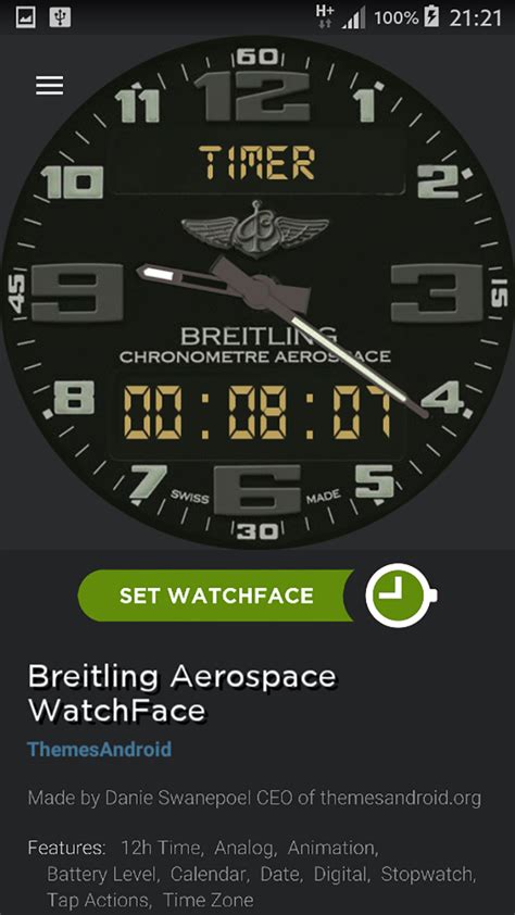 breitling watch faces|breitling watch face android wear.